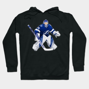 Andrei Vasilevski #88 Defend Goalie Hoodie